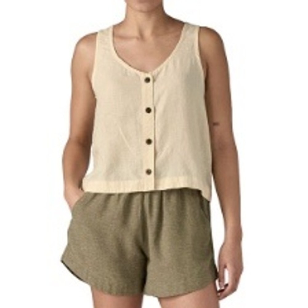 PATAGONIA Garden Island Button Tank Top Womens M Reversible NWT - Picture 6 of 11